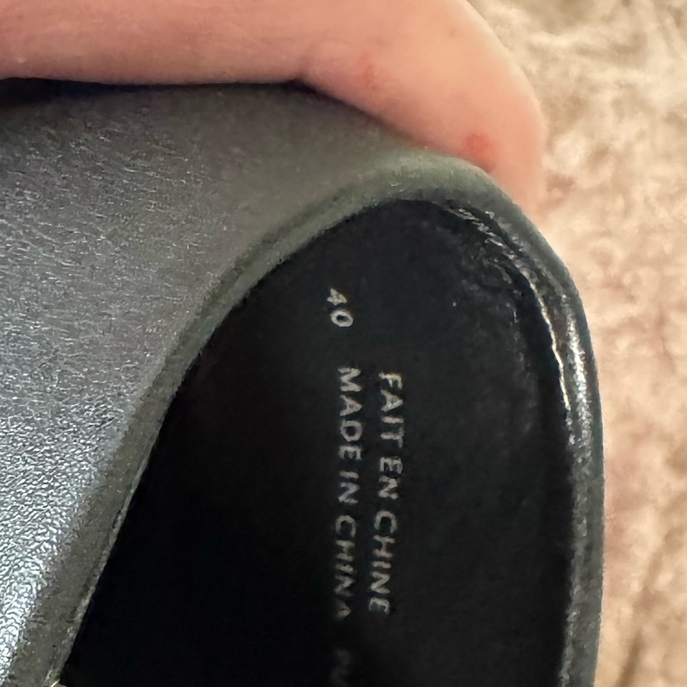 Matt & Nat Women's Chunky Heel Shoe sz 10 color Black - Picture 4 of 8